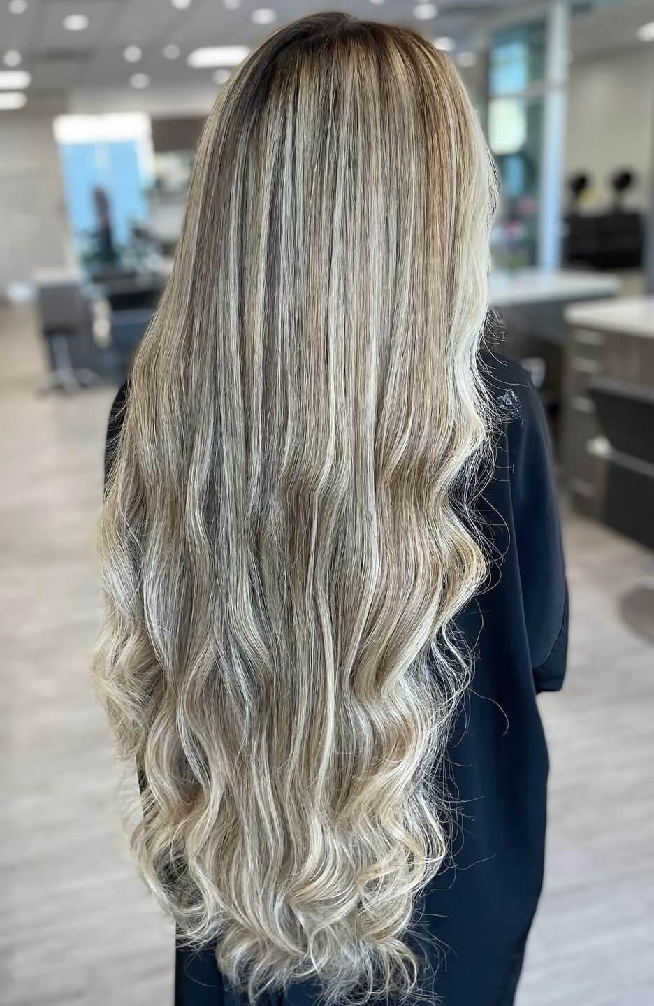 Hair Transformation - Lived In Blonde